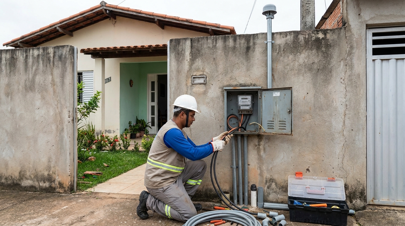 Instalacao de padrao de energia em Criciúma‑SC